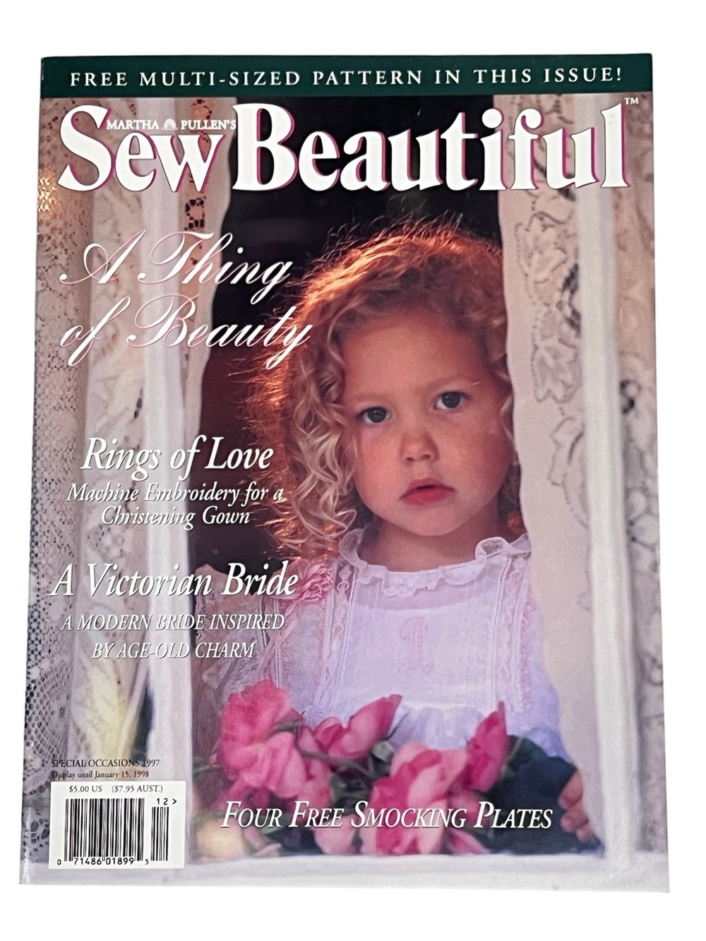 Sew Beautiful Magazine Patterns 1997 Special Occasions Smocking Heirloom Sewing